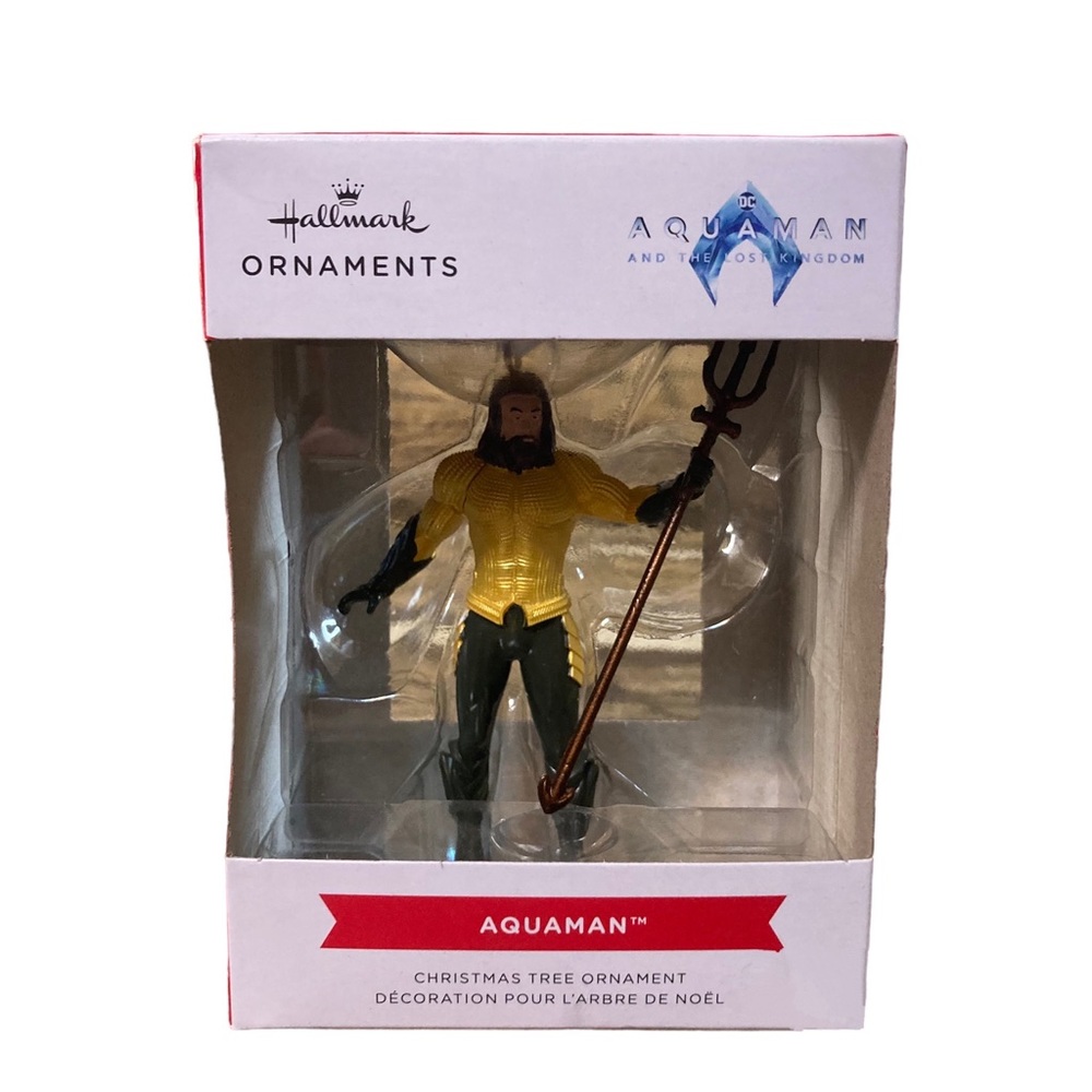 Hallmark ornaments Aquaman from Aquaman and the lost Kingdom
